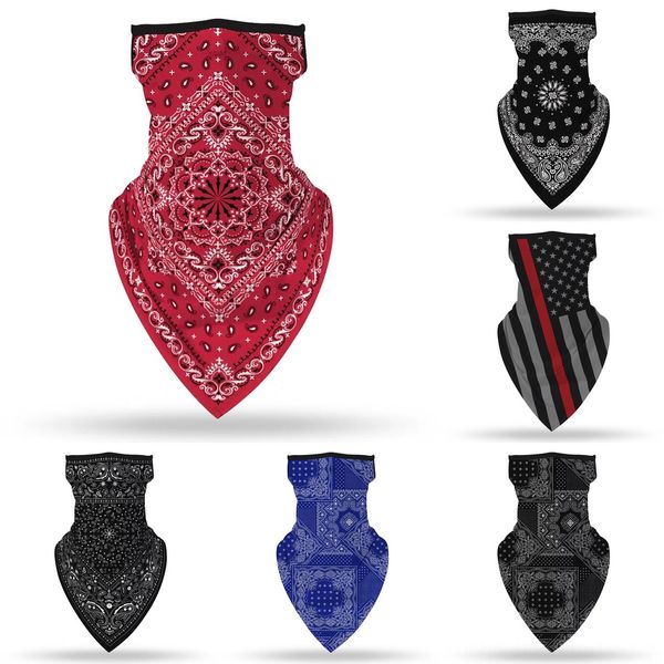

kbggl high elastic mask fishing bandana multi-functional headband scarf tube face outdoors headband outdoor fishing buffs bandana scarflot, Black