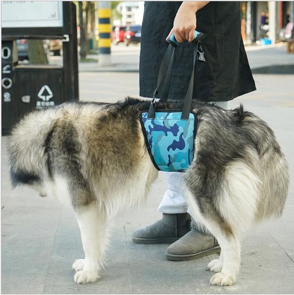 

2020 pet leg walking bracket care belt disabled injured elderly dog stair assistance belt pet suppli