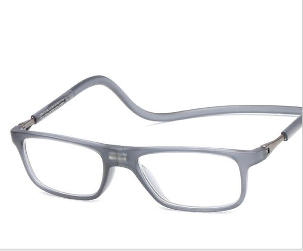 

2019 fashion neck glasses new folding glasses to prevent glasses from falling off, White;black
