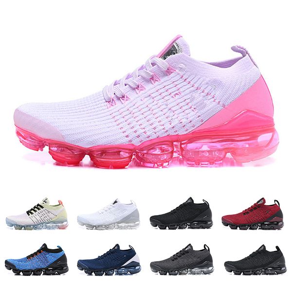 

2019 Knit 3.0 Fly Running Shoes BHM Red Orbit Metallic Gold Triple Black White Designer Mens Trainers SPorts Sneakers Size 36-45