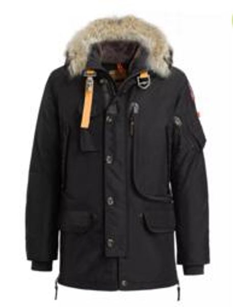 

luxury down jacket parka parajumpers kodiak mens down parka jackets men women winter down mens arcticparka coat outerwear, Black