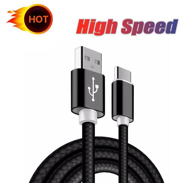 

Phone cable u b charger cable type c 1m 3ft 2m 6ft 3m 10ft fa t charger data ync u b cord type c for cell phone 6 color