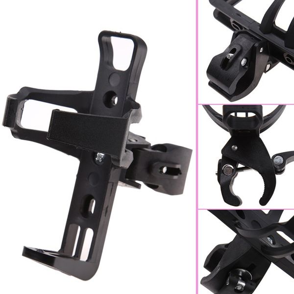 

non slip cage mountain bike bicycle adjustable rack 360 degree rotating outdoor sports accessories water bottle holder travel