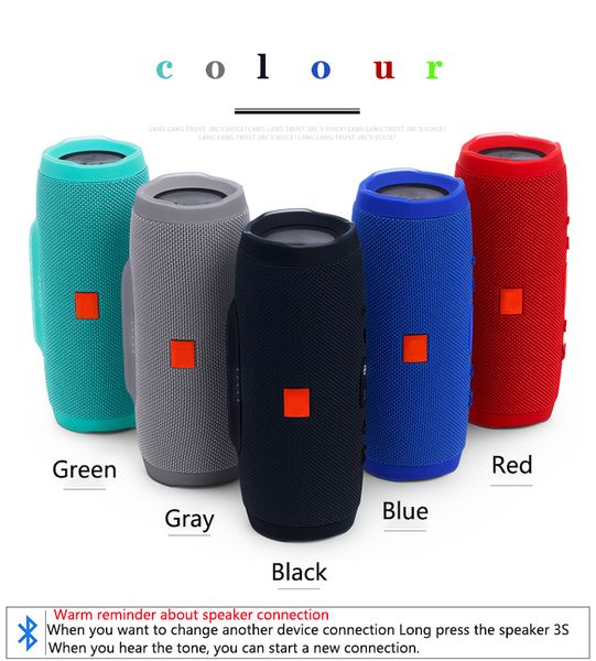 

Charge 3 wirele blue waterproof bluetooth peaker jbl portable mu ic peaker multi function audio with microphone hock wave