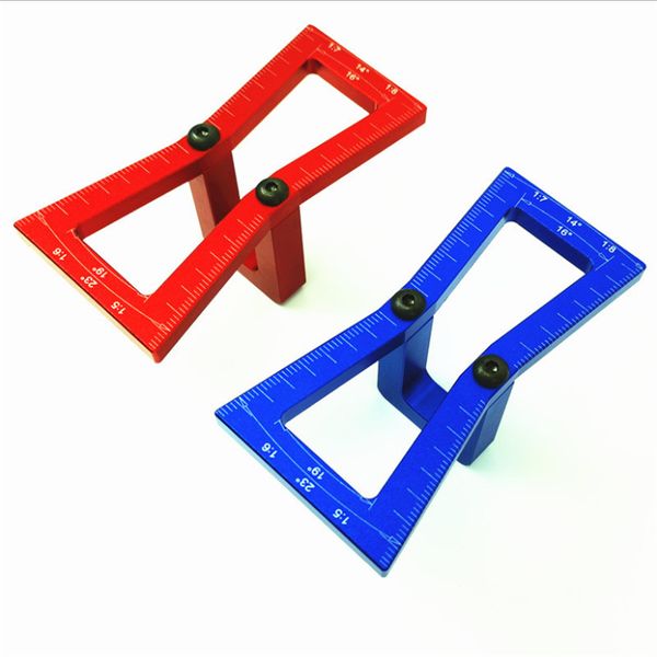 

ascendas aluminum alloy dovetail marker template size 1:5-1:6 and 1:7-1:8 for hand cut wood joints scriber woodworking tools