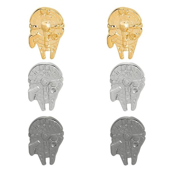 

запонки для мужских французских запонок утопленные матовые запонки звезды смерти серебряные брендовые эмалевые манжеты персонализированные с, Silver