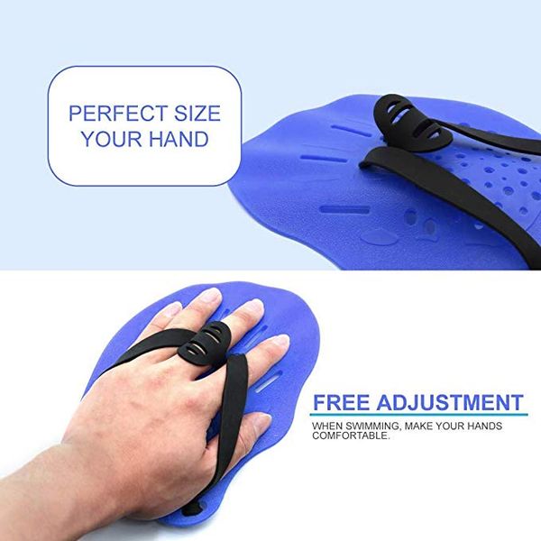 

1 pair of outdoor swimming handcuffs-swimming paddle training swimming paddles children paddling professional training spo