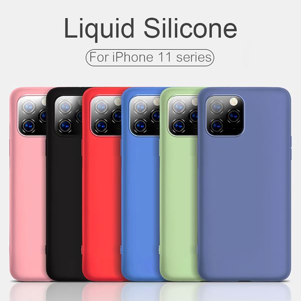 

оригинальный мягкий тонкий жидкий силиконовый чехол для iphone 11 pro max colors телефон обложка для iphone 6 6s 7 8 плюс х хз макс хг case