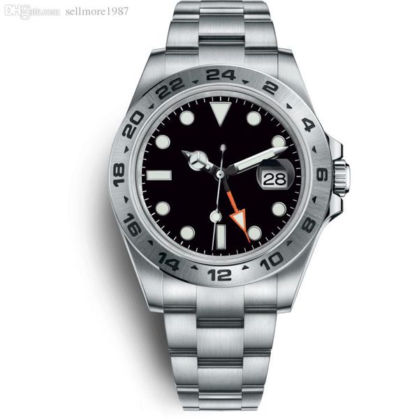 

Top Master GMT Ceramic Bezel Mens Mechanical Stainless Steel Automatic Movement Watch designer Sports Self-wind Watches luminous Wristwatch