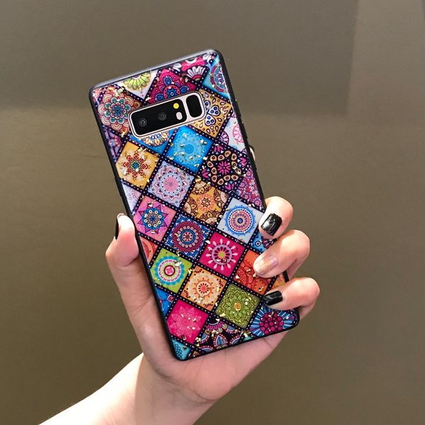

pefect fit для iphone xr xs max x / xs 7p / 8p 7/8 samsung note10 note10p note9 note8 s10 s10p s10e дизайнерская крышка тпу модная задняя кр