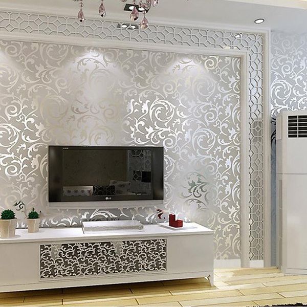 Waterproof Living Room Wood Wall Stickers Wallpaper Films