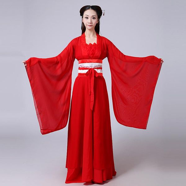 

the new hanfu national costume ancient chinese costume ancient chinese hanfu women clothes lady stage dress, Black;red