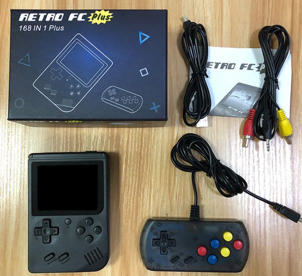 

cool retro handheld game console 8 bit 3 inch portalbe player can store 168 games s-6a retro portable mini handheld game console