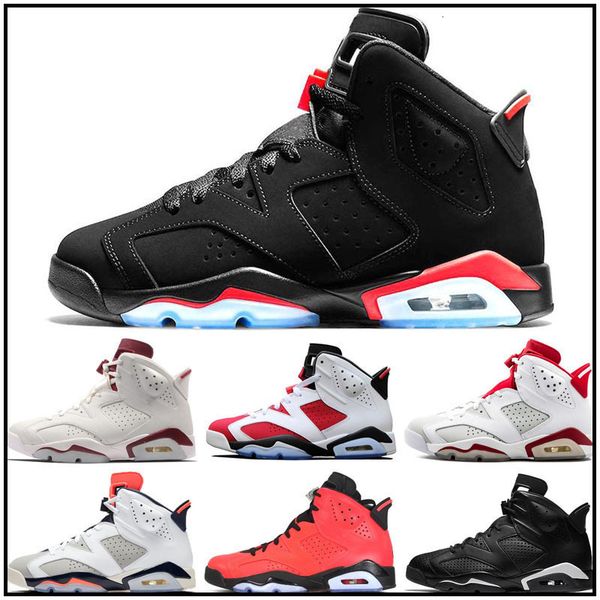 

jumpman 6 carmine kids basketball shoes 6s unc black blue white infrared low chrome women men sport blue red oreo alternate oreo black cat