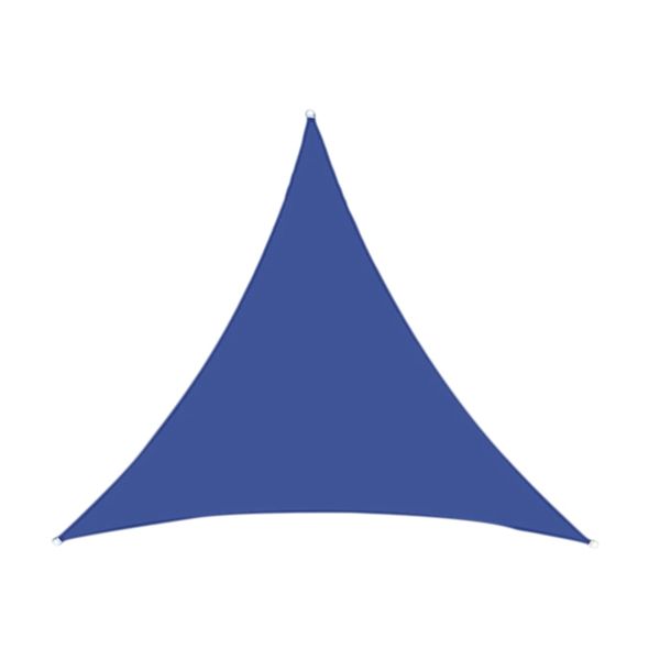 

13ft sun shade sail triple-cornered canopy permeable canopy pergolas cover permeable uv block fabric durable outdoor