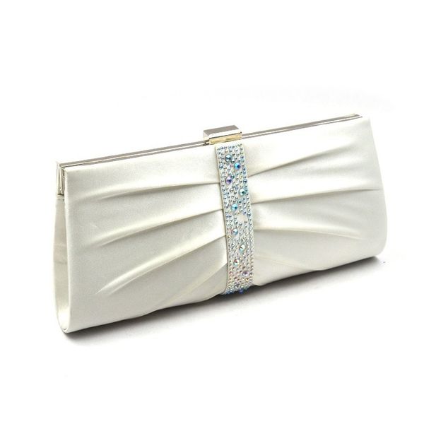 

2020 new shoulder bag ladies silver rhinestone bow dinner bag casual fashion messenger ladies