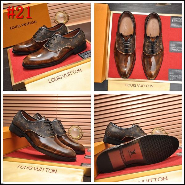 

19ff italian plus size men dress shoes luxury men fashion lace up business formal wedding pointed toe leather oxfords shoes man kkkkk, Black