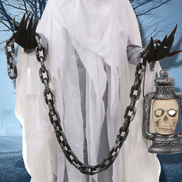 

halloween cosplay prop chain prisoner criminal bar dance floor simulation creative realistic plastic chain costume funny toy