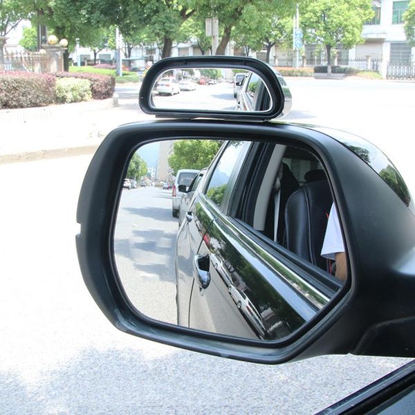 

1pc universal car blind spot mirror wide angle adjustable auxiliary rearview