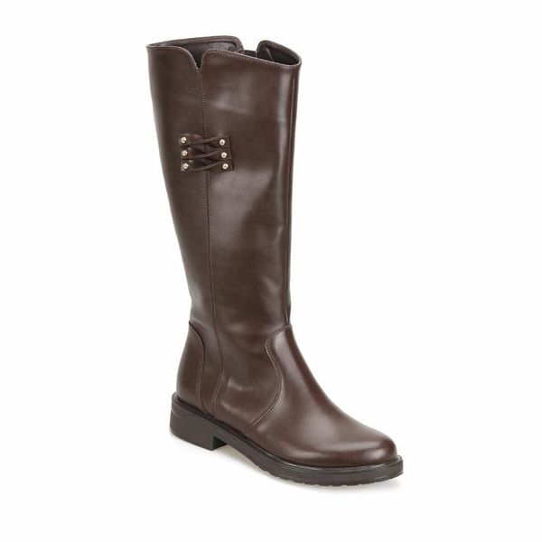 

flo 18k-089 brown women 's boots butigo, Black
