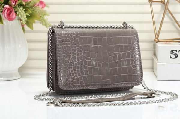 

2020 известный дизайнер наплечная сумка кожаная мода цепная сумка крест тела чистый цвет женская сумка наплечная сумка