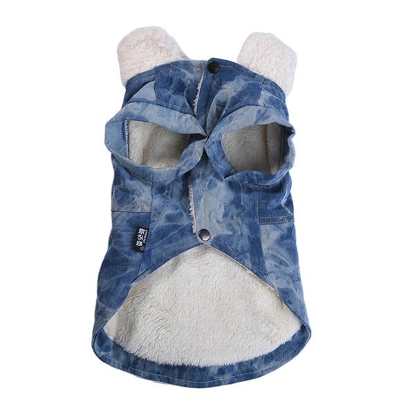 

cute small dog warm coat puppy clothing new year outfit apparels