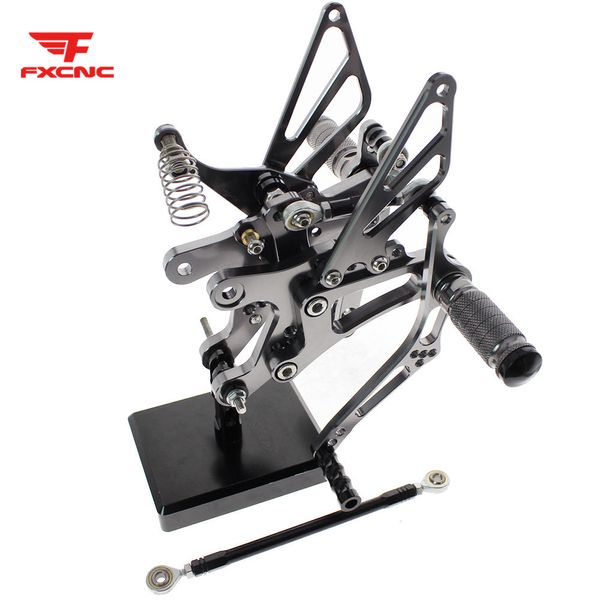 

for yamaha yzf r1 yzf r1 2004 2005 2006 cnc aluminum alloy motorcycle footrest footpeg pedal foot peg rearset rear set