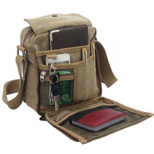 

men canvas bag casual travel men's crossbody bag men messenger bags