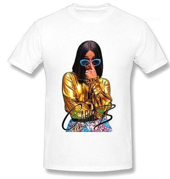 

b cool print tshirt white crew neck designer short sleeve cacual female clothes female rapper cardi