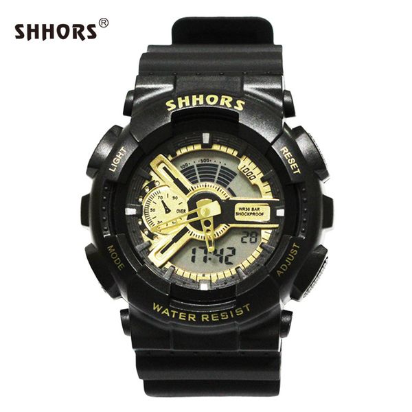 

mens watches shhors rainbow leisure sport fashion luminous watch coloful stripe digital led light drop shipping, Slivery;brown