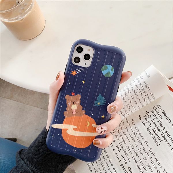 

cartoon cute sesame street phone case for iphone 11 pro max x xr xs max with soft silicone matte cover for iphone 7 8 6 s plus