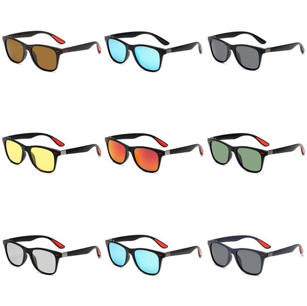 

2020 vintage oversized sunglasses women large square sunglasses men transparent frame vintage retro sun glasses female male uv400 #507, White;black