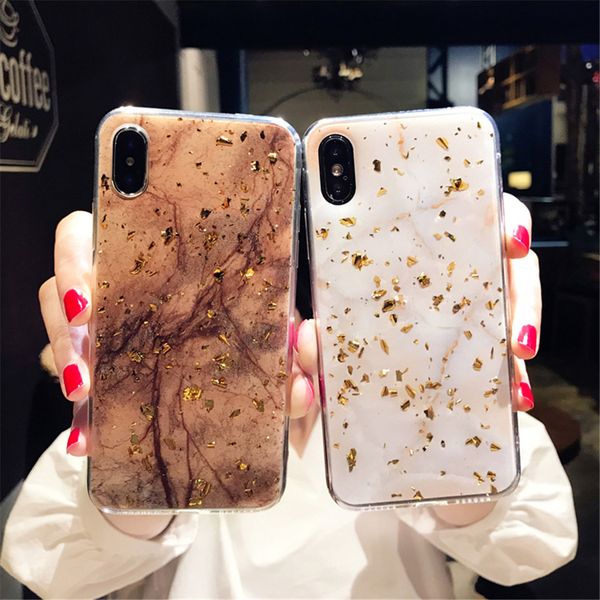 

lovebay елеон еол дл iphone 11 6 6s 7 8 plus x xr xs max luxury bling gold foil marble блек soft