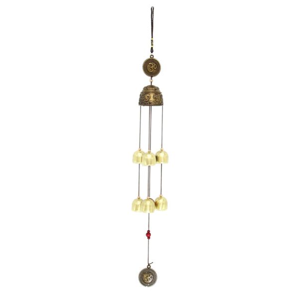 

metal bell lucky feng shui hanging charm wind chime ornament