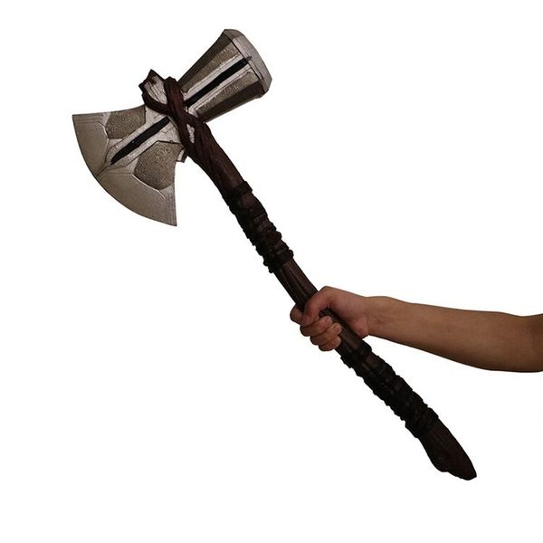 

1: 1 scale toys thor hammer shield thor cosplay props hammer stage property pu & foam kids gift 45cm
