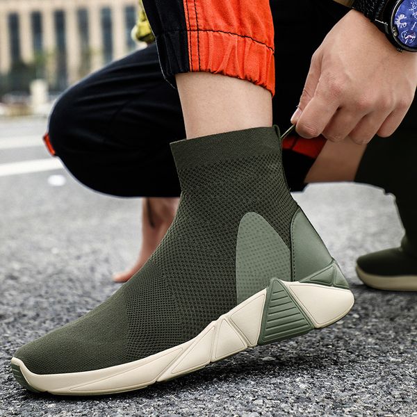 

jennifer high men sneakers summer breathable socks sneakers women flats sports walking shoes couple outdoor running shoes