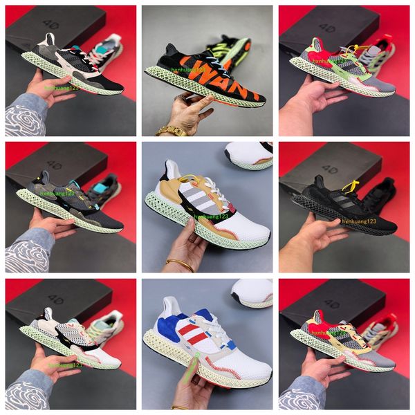 

with box) 2019 wholesale zx 4000 4d futurecraft black onix carbon men pk shoes new fashion consortium zx4000 pink grey casual sneakers