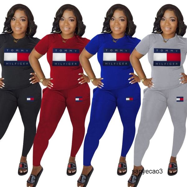 

fashion women 2 piece set tracksuit shirt pants outfits short sleeve sportswear shirt trousers sweatsuit pullover newfgf9, Black;gray