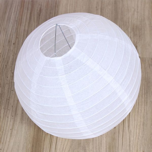 

10 pcs/set white round paper lanterns lamp diy wedding engagement chinese paper lantern wedding party decoration
