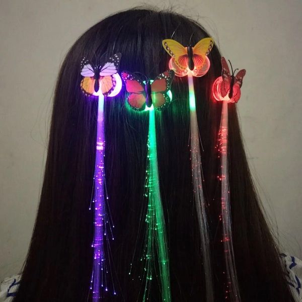 

led haippin for.led parsbdbsbty sho flashiesnsbskabxng hair braid headdress quality, Blue;red