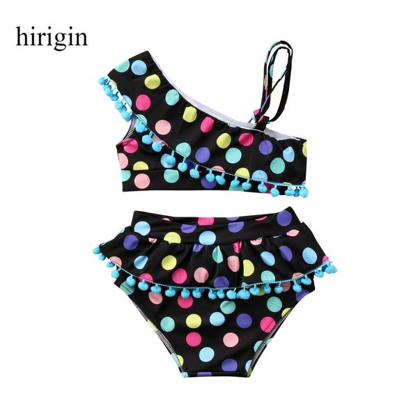 

2018 baby girls bikinis set children 2pcs swimwear bathing suit swimsuit sets