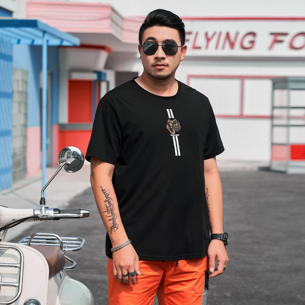 

5xl mens shorts designer t shirt mens shirt t shirts cartoon digital print t-shirt for menswear designer clothes 2020, White;black