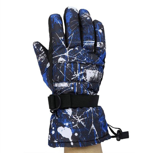 

30 degree children skiing gloves windproof waterproof snow ski gloves snowboard motorcycle riding for women men