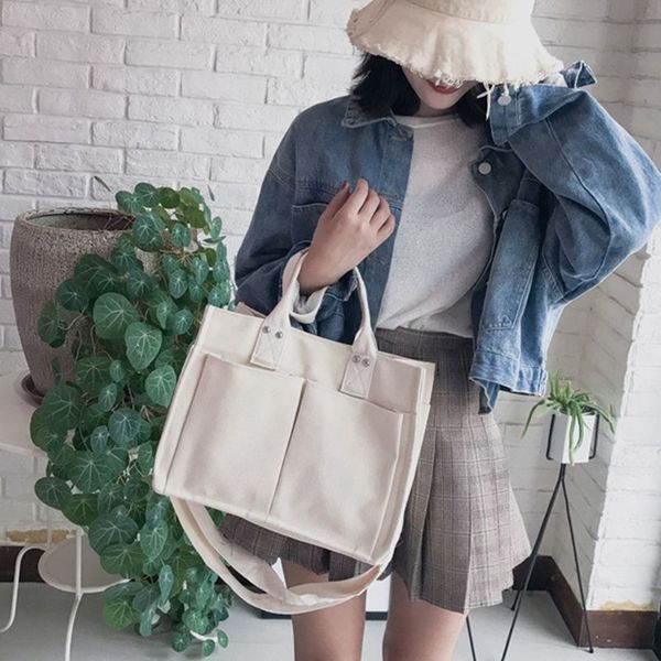 

fashion women canvas shoulder bag tote purse crossbody handle bags satchel handbag