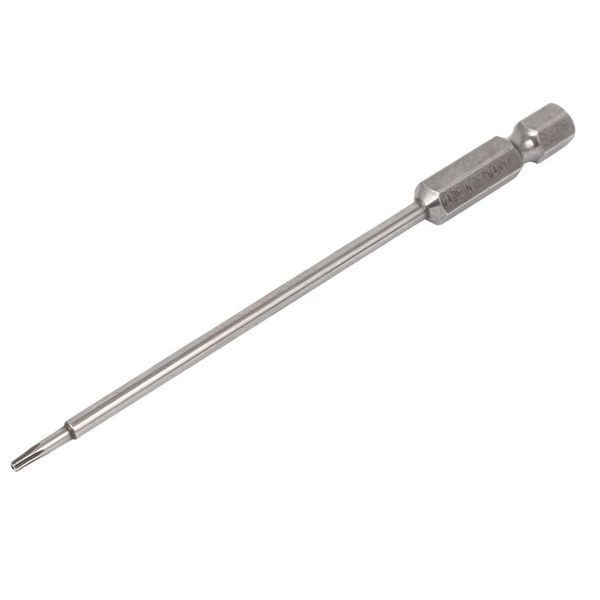 

uxcell 1/4" hex shank 100mm long t6 t7 t8 t9 t10 t15 t25 t30 magnetic torx security screwdriver bit
