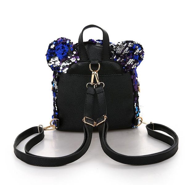 

designer-2018 fashion women backpack sequins school bags for students shinning mini teenage girls shoulder bags a042