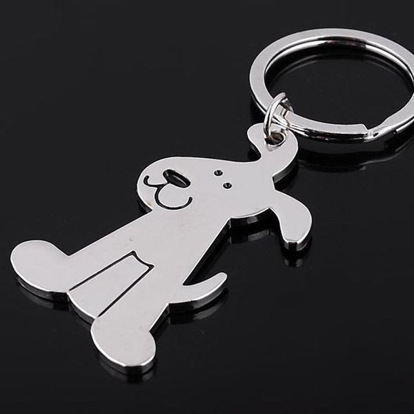 

10pcs itschysilver key chain lovely dog shape key ring keychain baby shower favors boy birthday gifts gril baby shower souvenirs