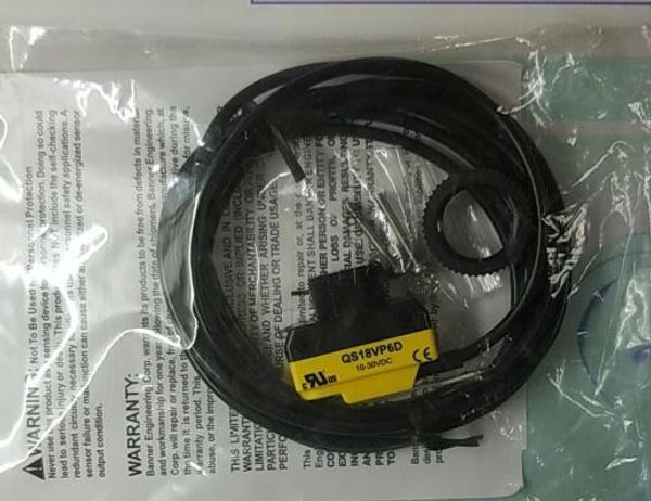 2019 Qty 5 Original Banner Photoelectric Switch Qs18vp6d New In