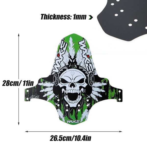 

1pcs / 2pcs wake lightweight ultrathin bike bicycle mudguard mtb fender rode bike front mudguard bike front fender for ciclismo