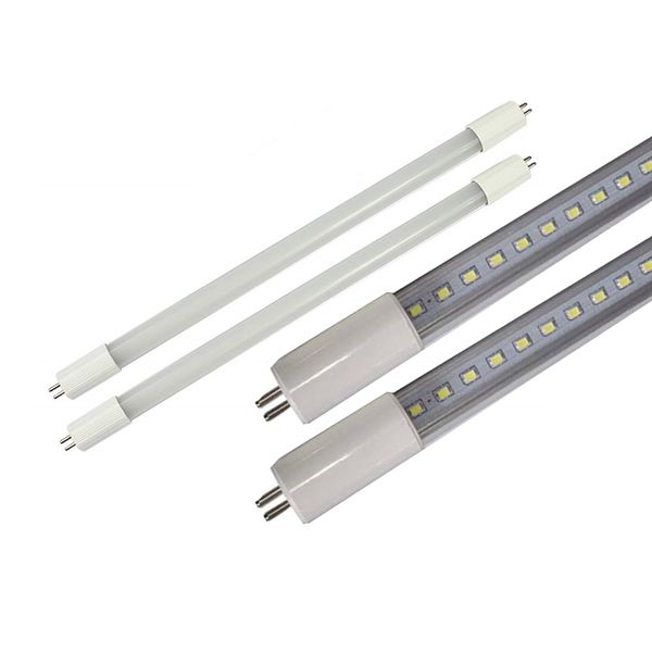 Lampadine a LED T5, tubo di ricambio fluorescente, tubi LED G5, alimentati a doppia estremità, infrangibili, luce da negozio per cucina, garage, magazzino